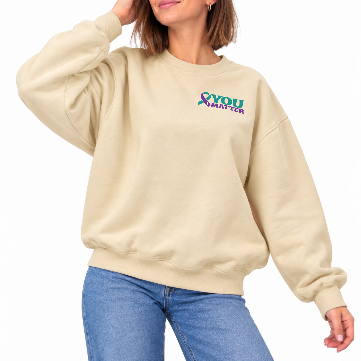 Keep Writing Sweater - Warm Sand
