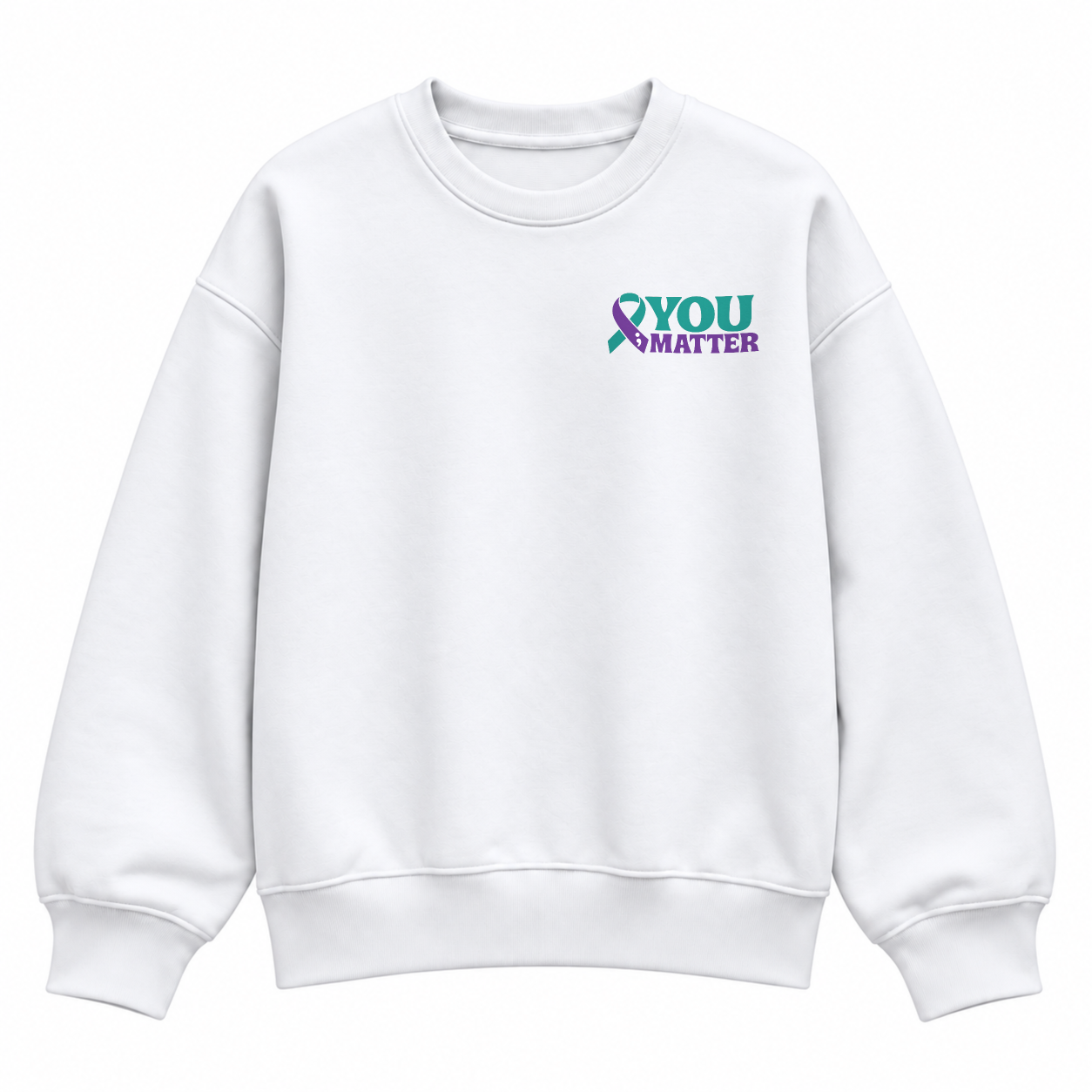 Keep Writing Sweater - White