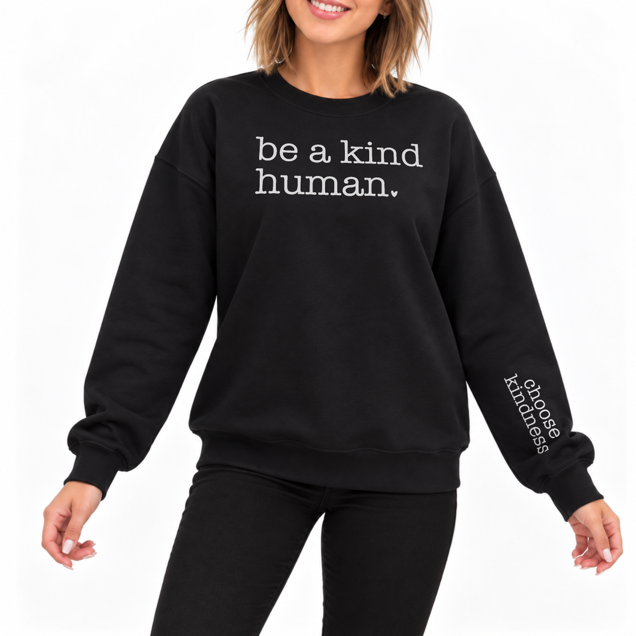 Kind Human Sweater - Black