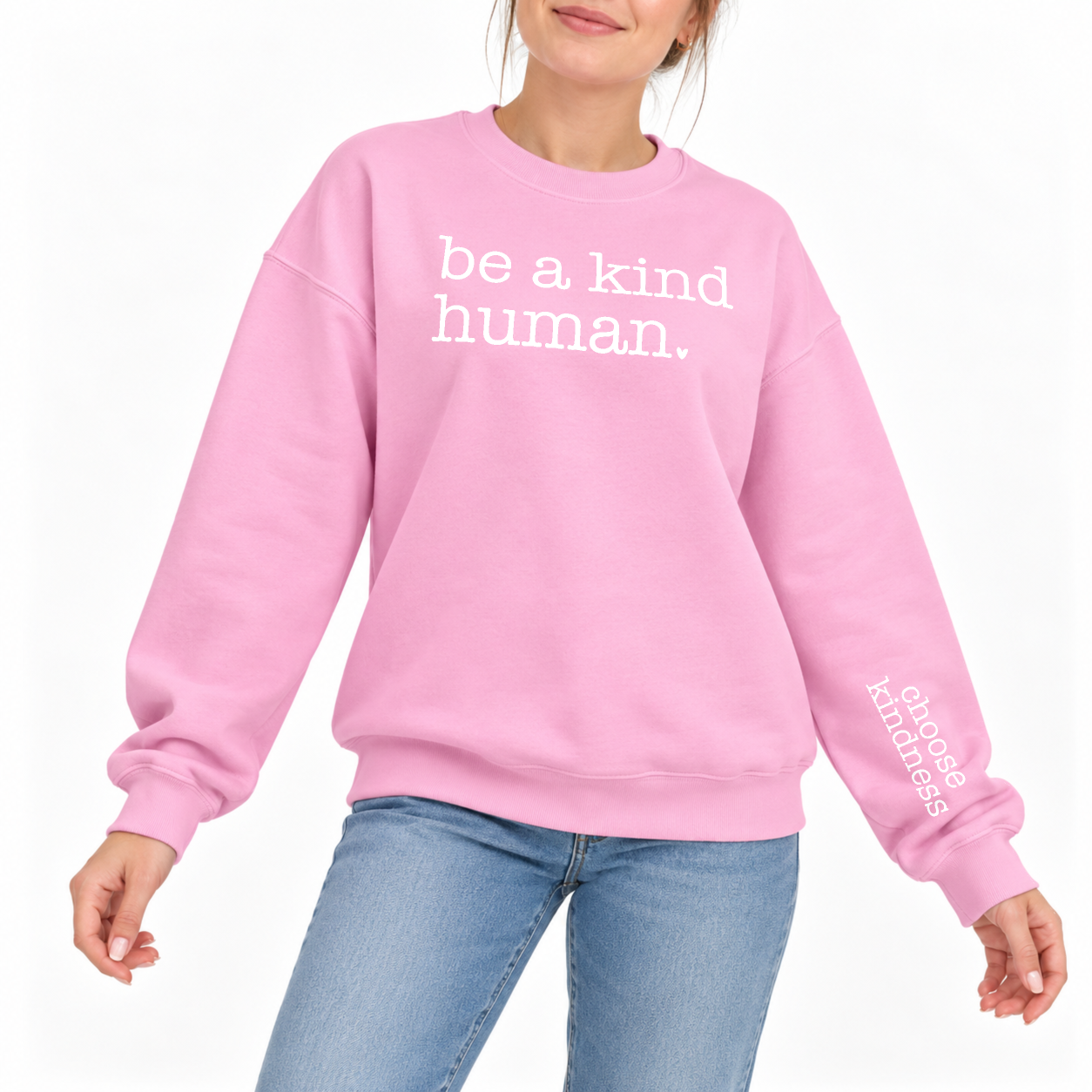 Kind Human Sweater - Bubblegum