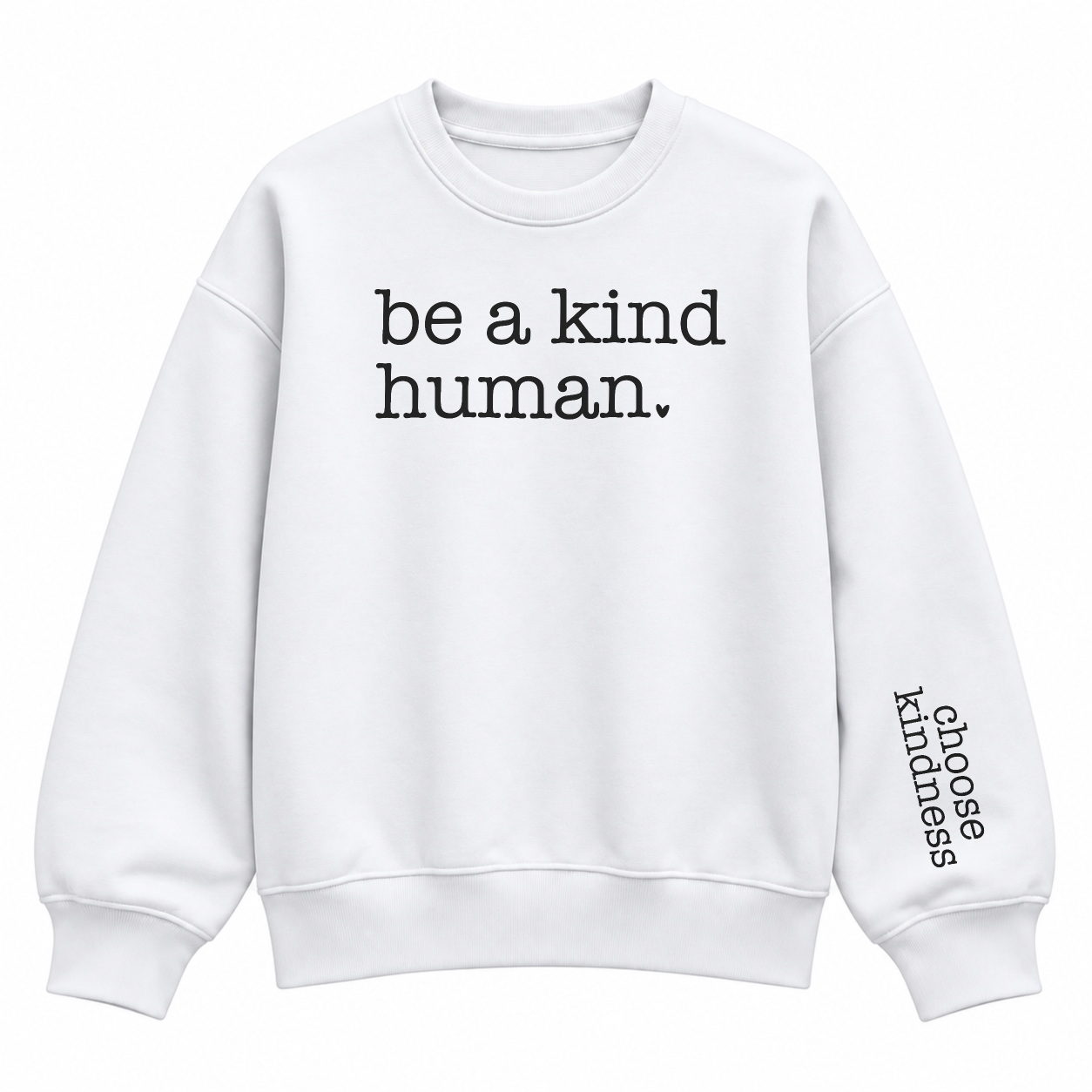 Kind Human Sweater - White