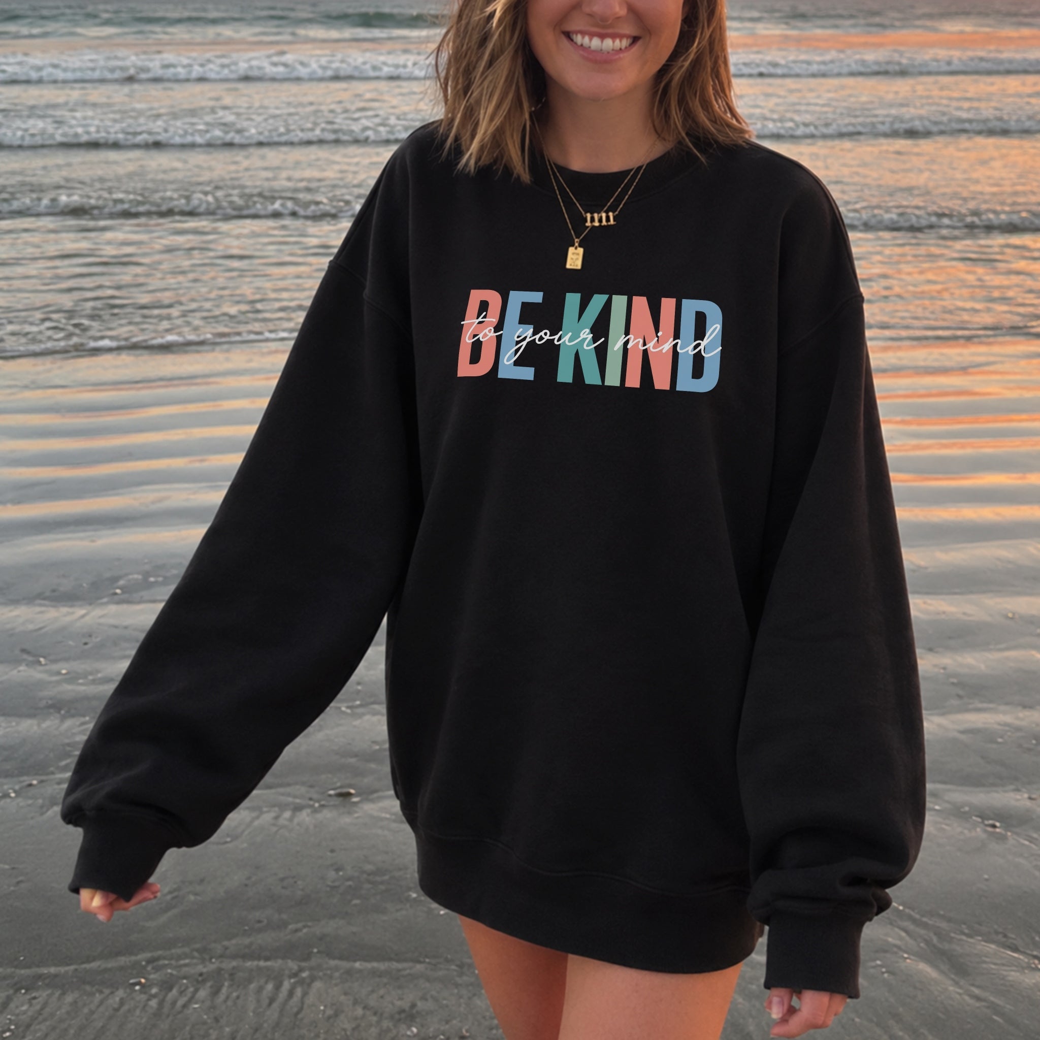 Kind Mind Sweater - Black