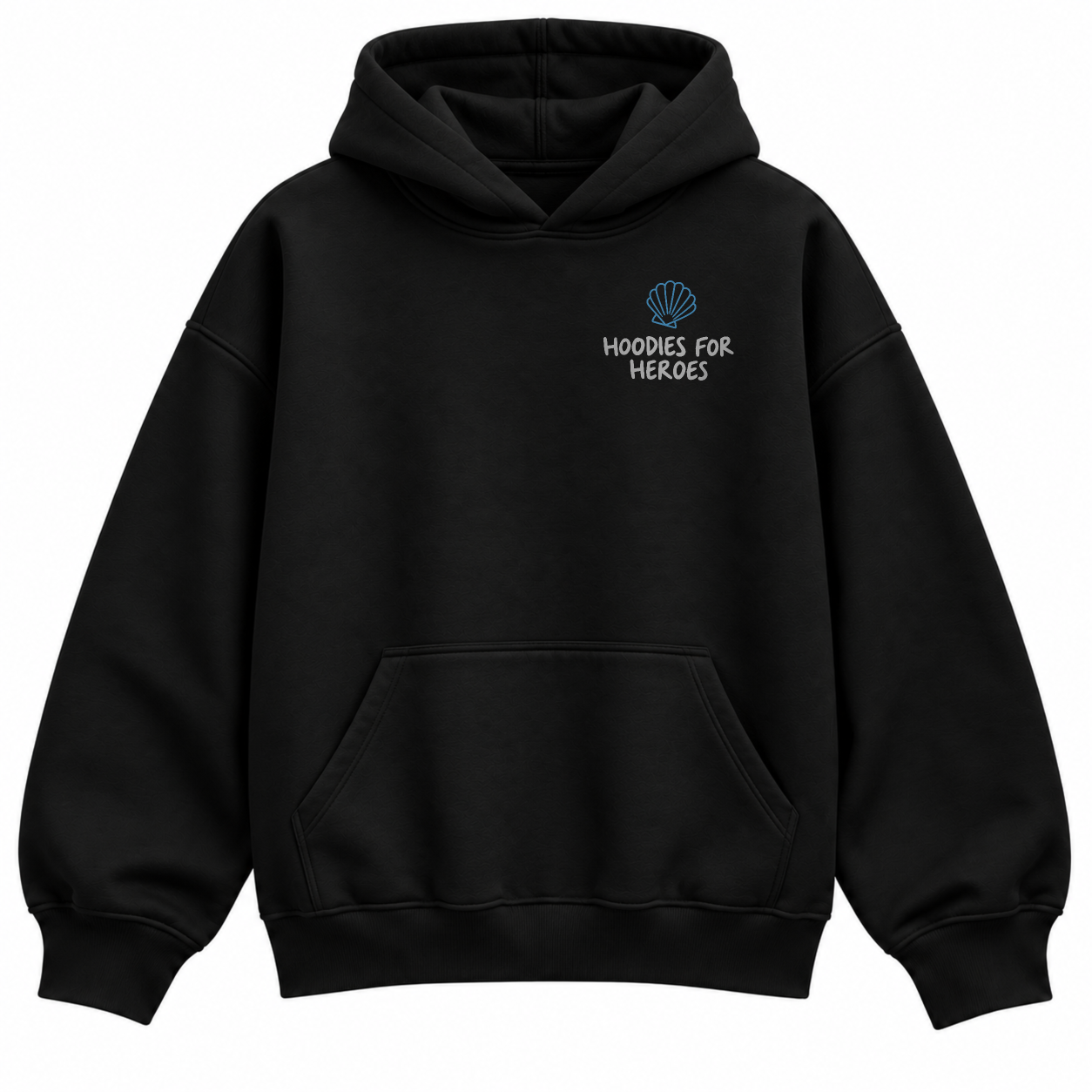 Ride The Wave Hoodie - Black