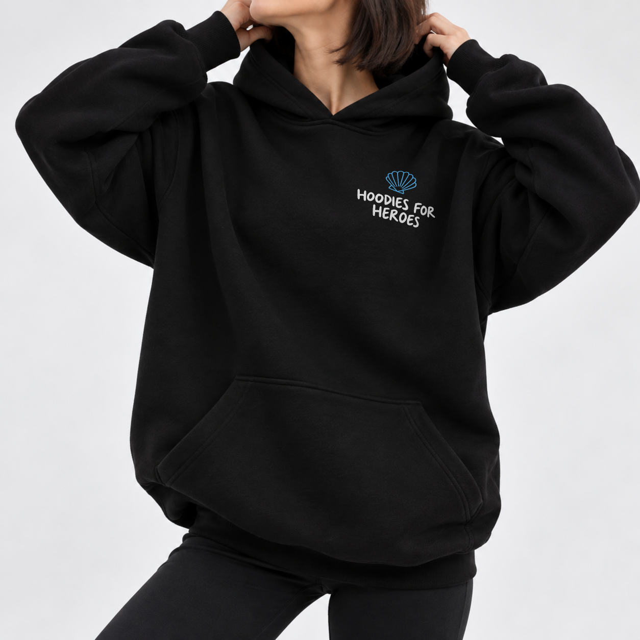Ride The Wave Hoodie - Black
