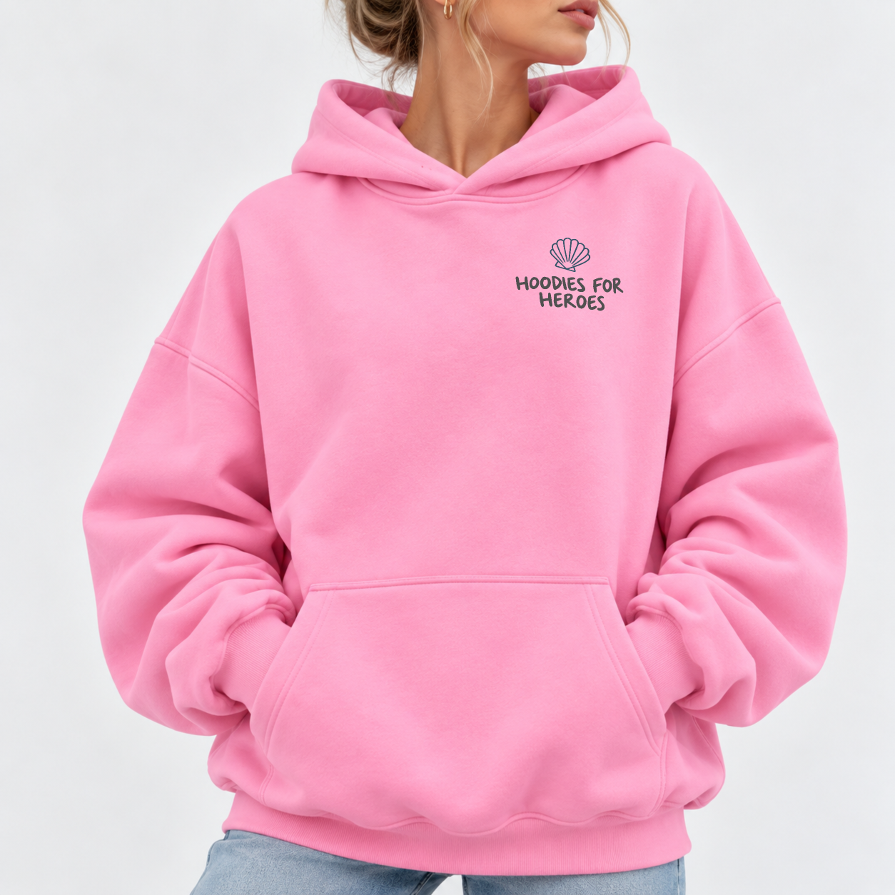 Ride The Wave Hoodie - Bubblegum