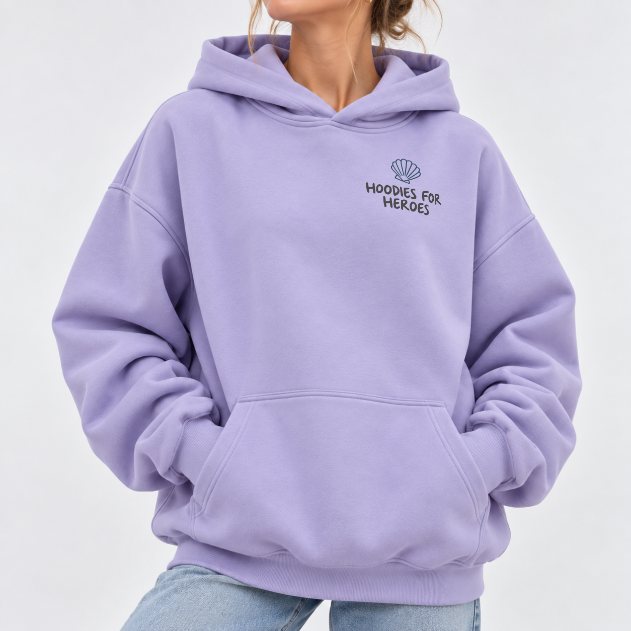 Ride The Wave Hoodie - Lilac