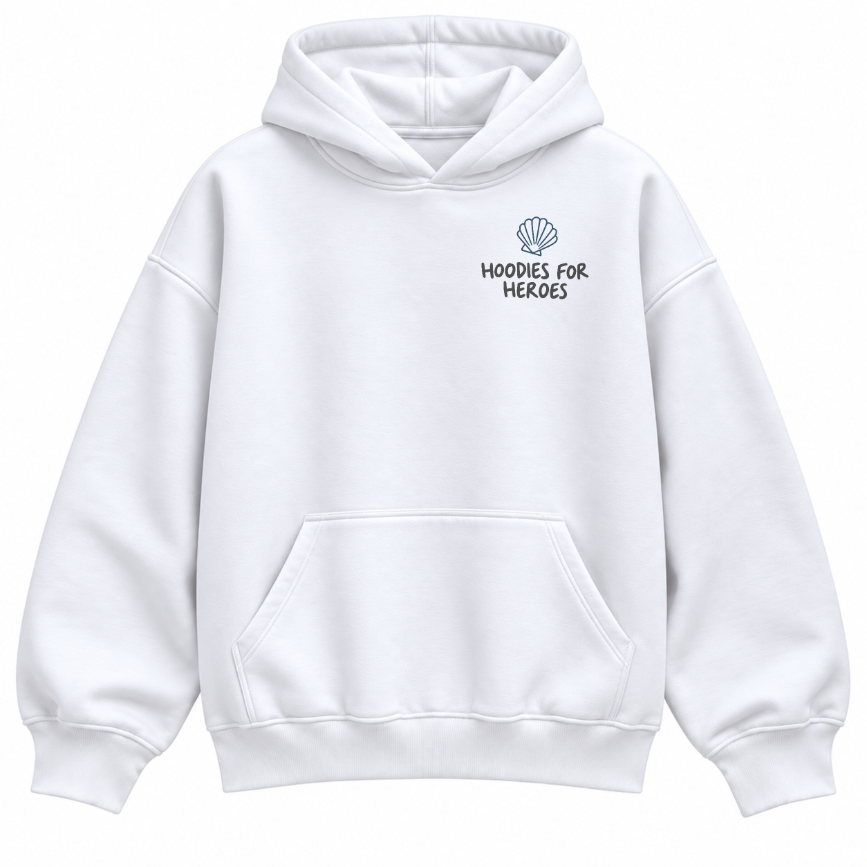 Ride The Wave Hoodie - White