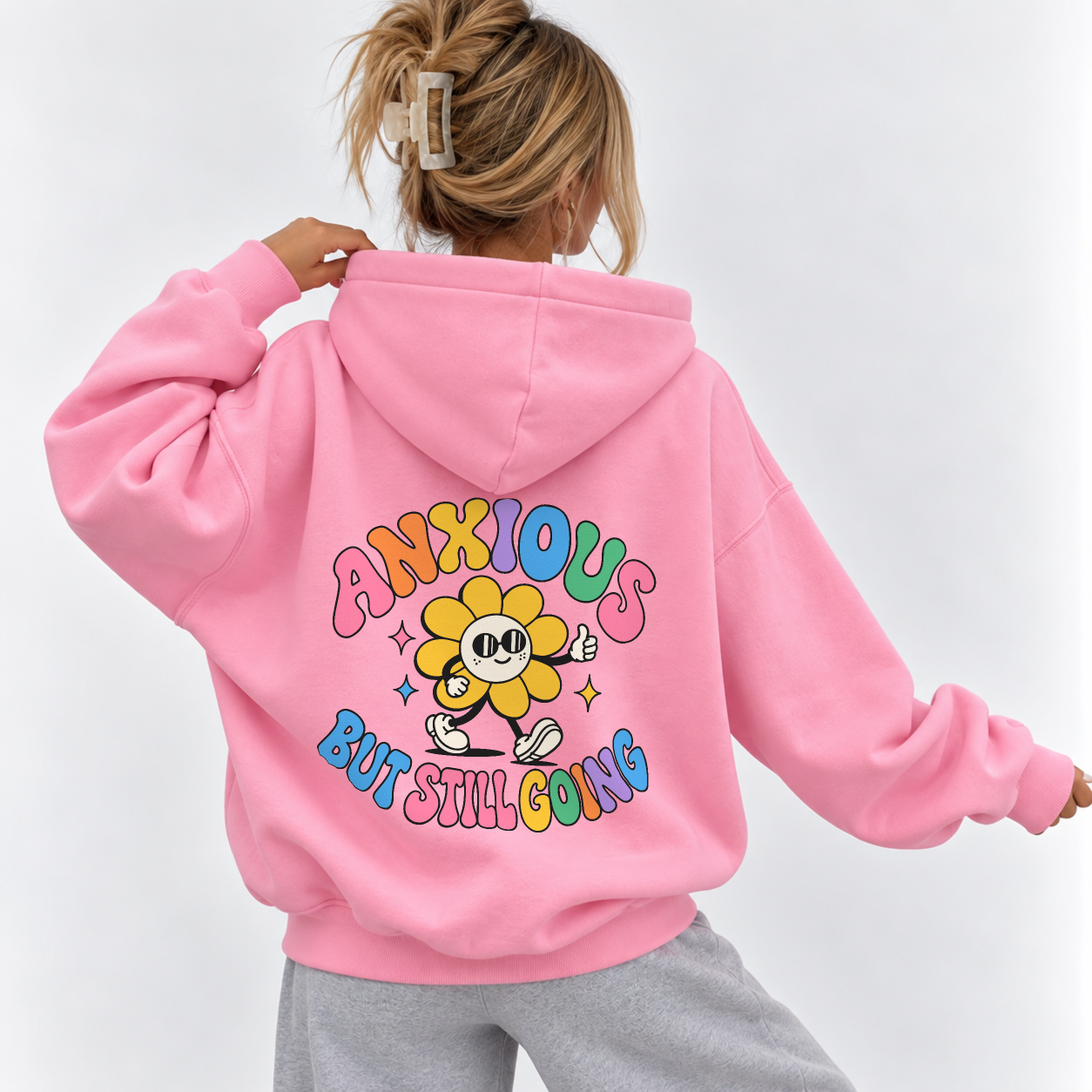 Still Going Hoodie - Bubblegum