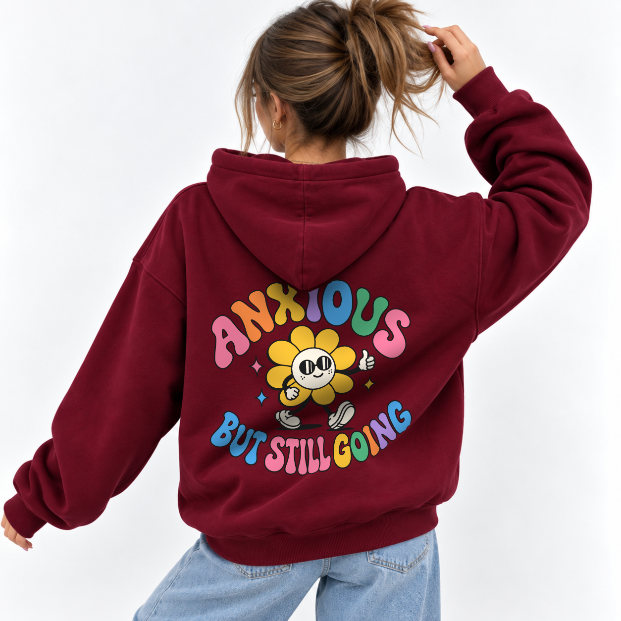 Still Going Hoodie - Burgundy