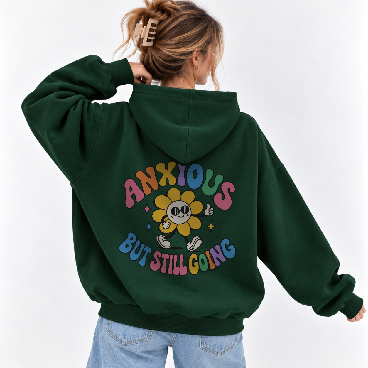 Still Going Hoodie - Forest Green