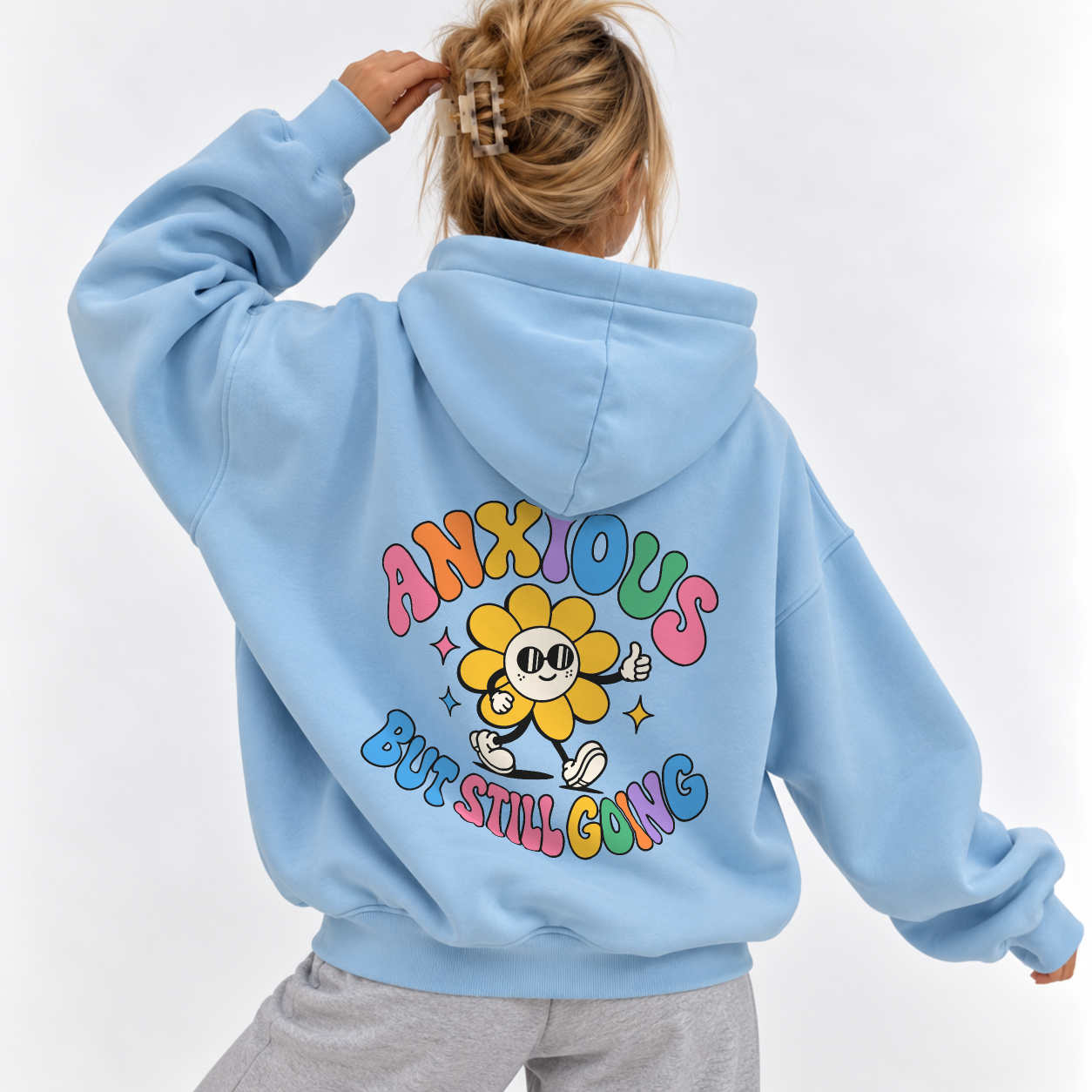 Still Going Hoodie - Sky Blue