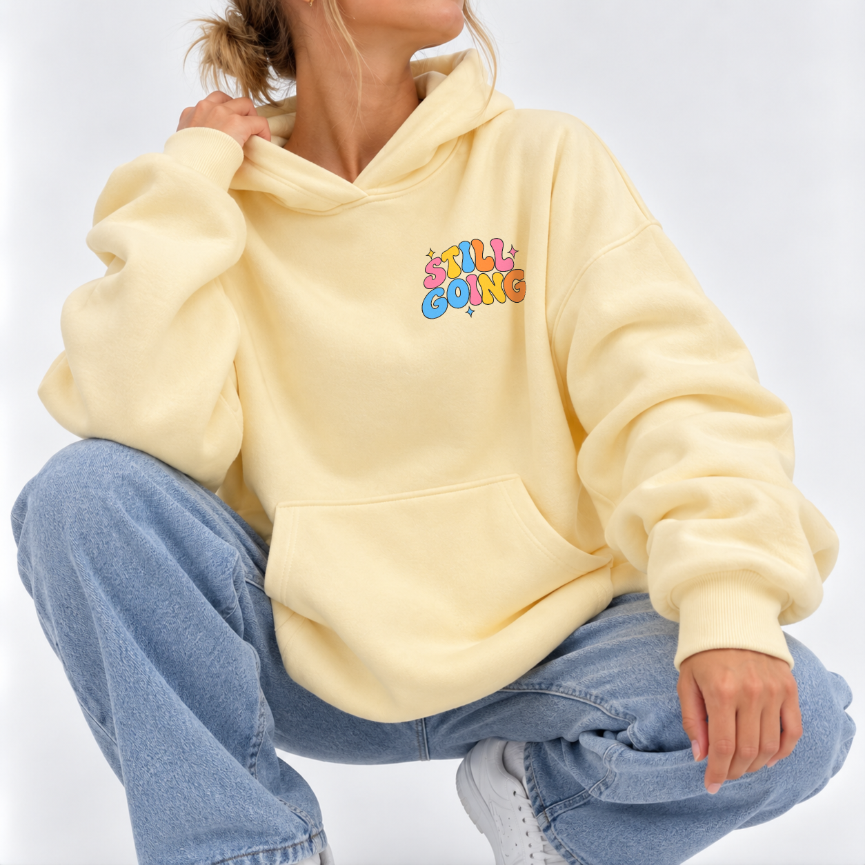 Still Going Hoodie - Warm Sand