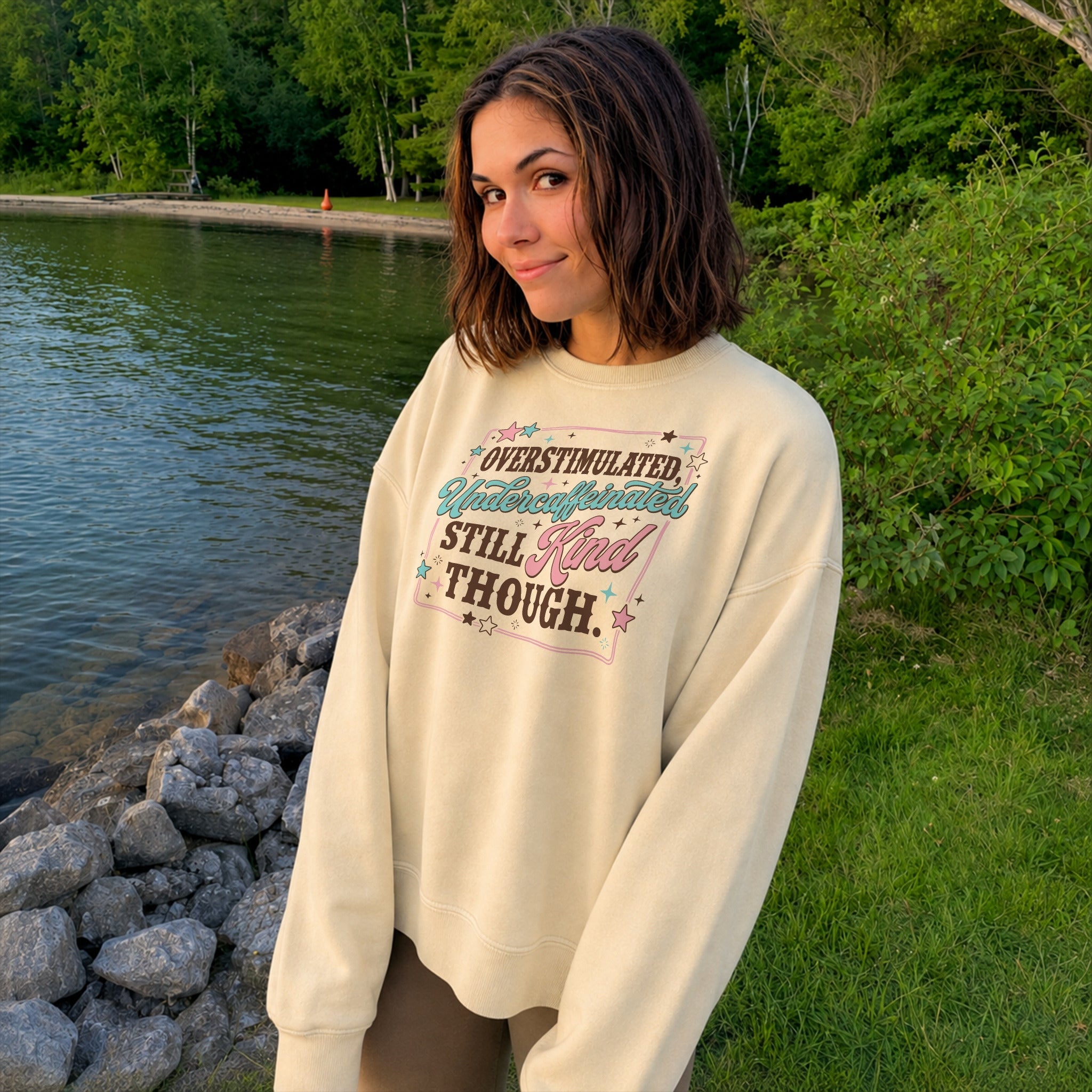 Still Kind Though Sweater - Warm Sand