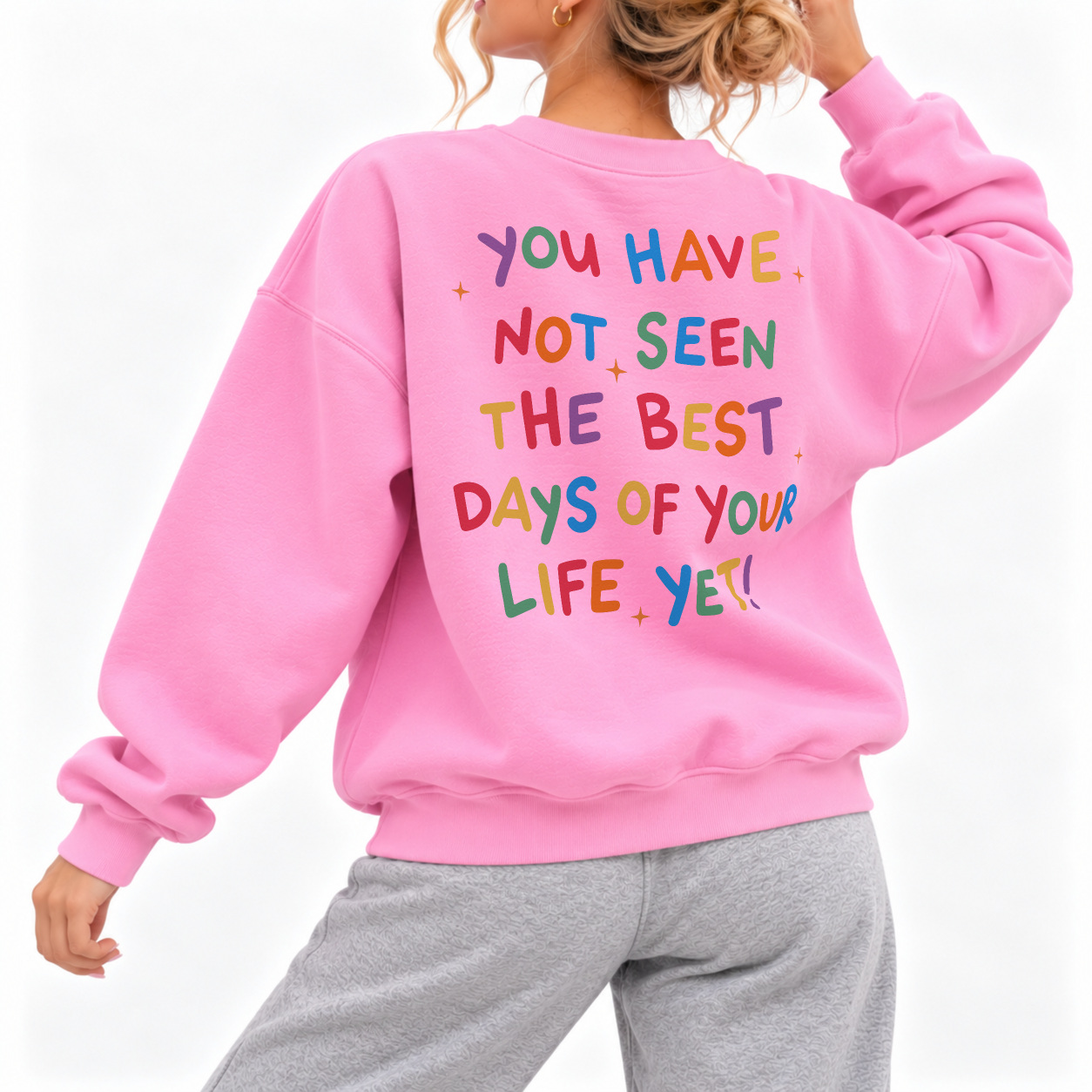 Still To Come Sweater - Bubblegum