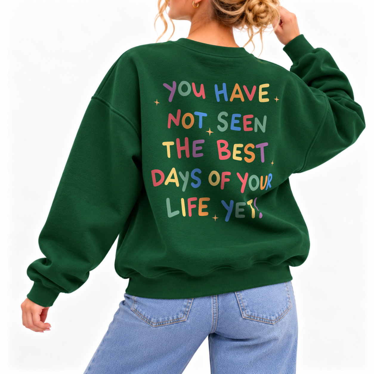 Still To Come Sweater - Forest Green