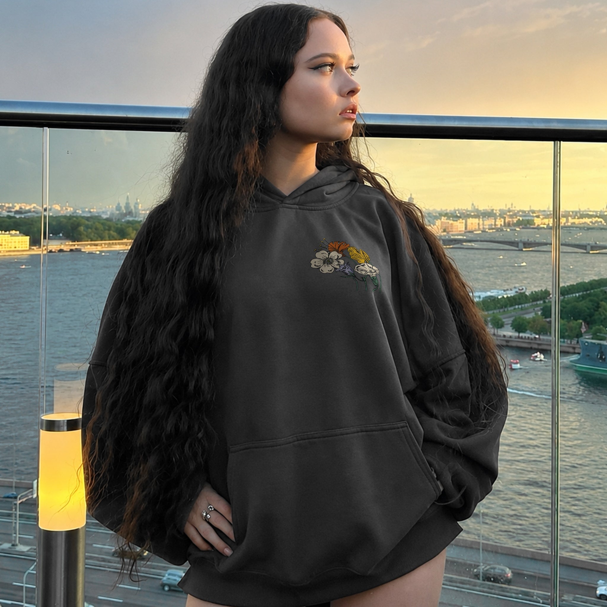 Strength Inside Hoodie - Gray