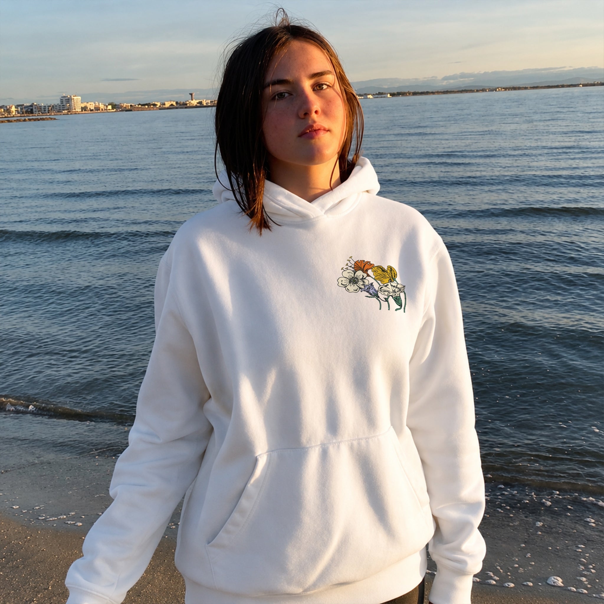Strength Inside Hoodie - White