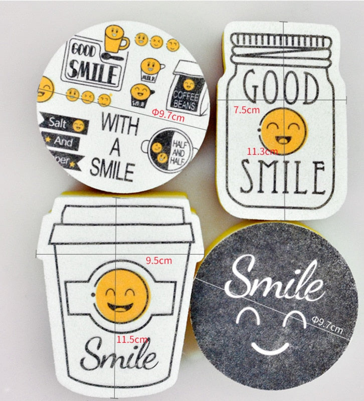 (4PCS) Made Me Smile Magic Eraser Pack
