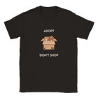 Adopt Don't Shop T-Shirt - Black